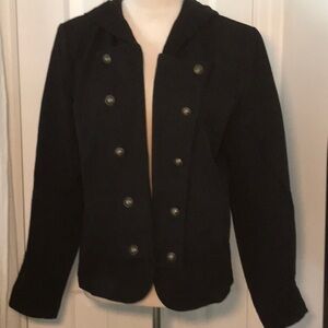 Tommy Hilfiger Black Double-Breasted Women's Jacket